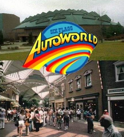 AutoWorld (Six Flags AutoWorld) - Old Photo (newer photo)
